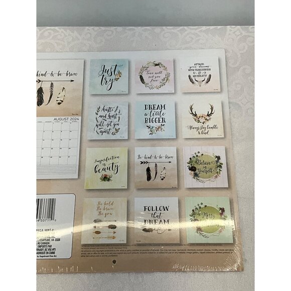 Eight12-Month Wall Calendars Featuring Farm Life Inspirational Quotes & Farmers - Picture 7 of 16